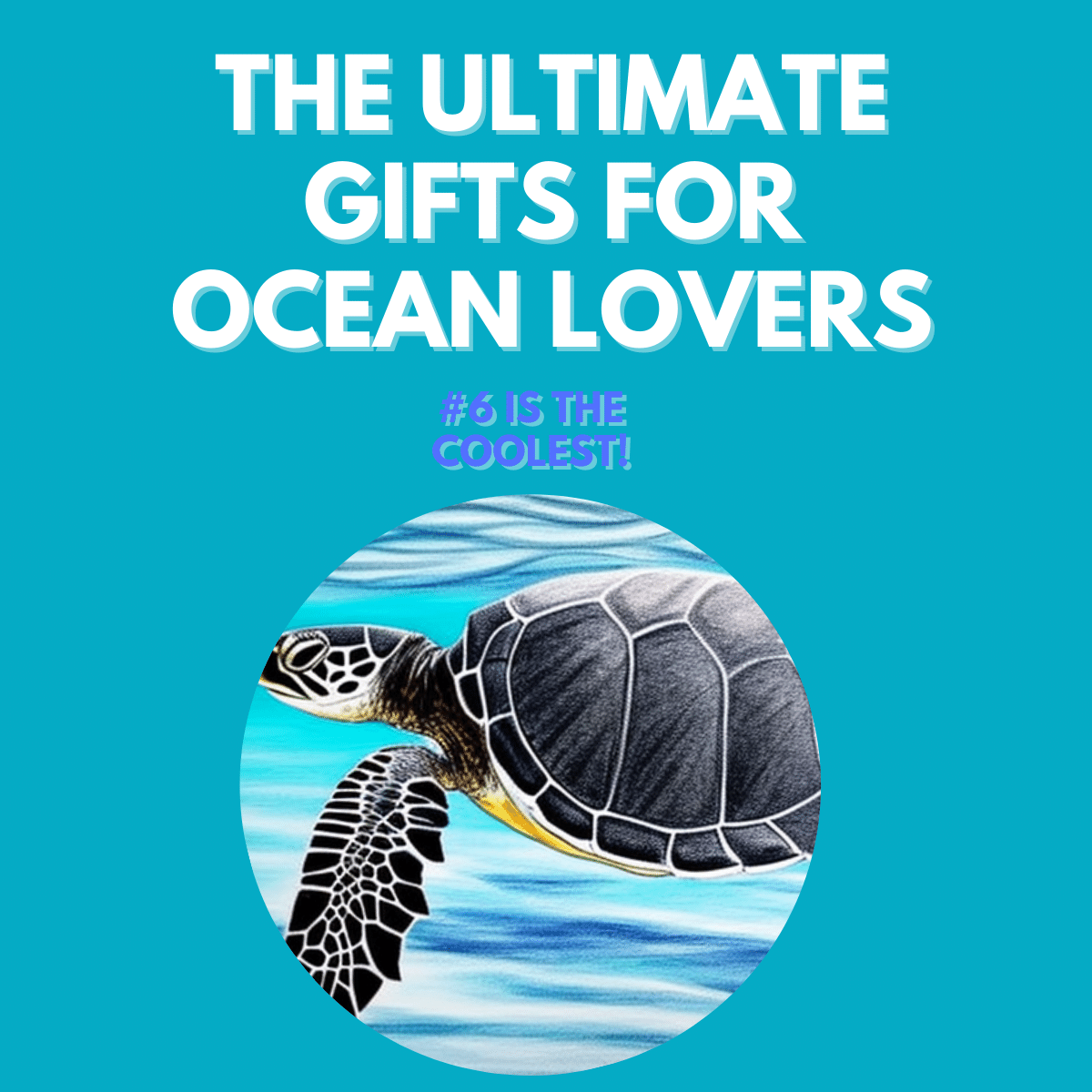 The Ultimate Gifts for Ocean Lovers - number 6 is the Coolest!